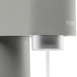 Mysoda Woody Sparkling Water Maker, Grey -Kitchenware Shop mysoda woody gray texture closeup 1800x1800