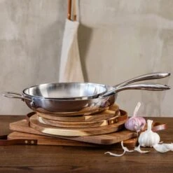 Heirol Allsafe Pro Frying Pan, 24 Cm -Kitchenware Shop paistinpannu 24 cm allsafe pro 5 kerros 4