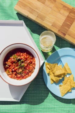 Ferm LIVING Chess Cutting Board, Rectangle, Small 8 Ferm LIVING Chess Cutting Board, Rectangle, Small -Kitchenware Shop taco Ruoka4