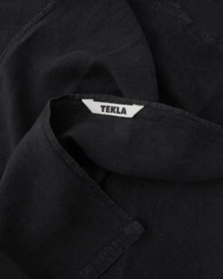 Tekla Linen Glass Towel, Black -Kitchenware Shop teatowel 0005 GT black 114